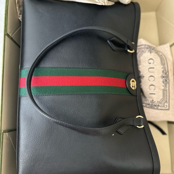 Gucci Leather Ophidia Medium Tote - Picture 5 of 5